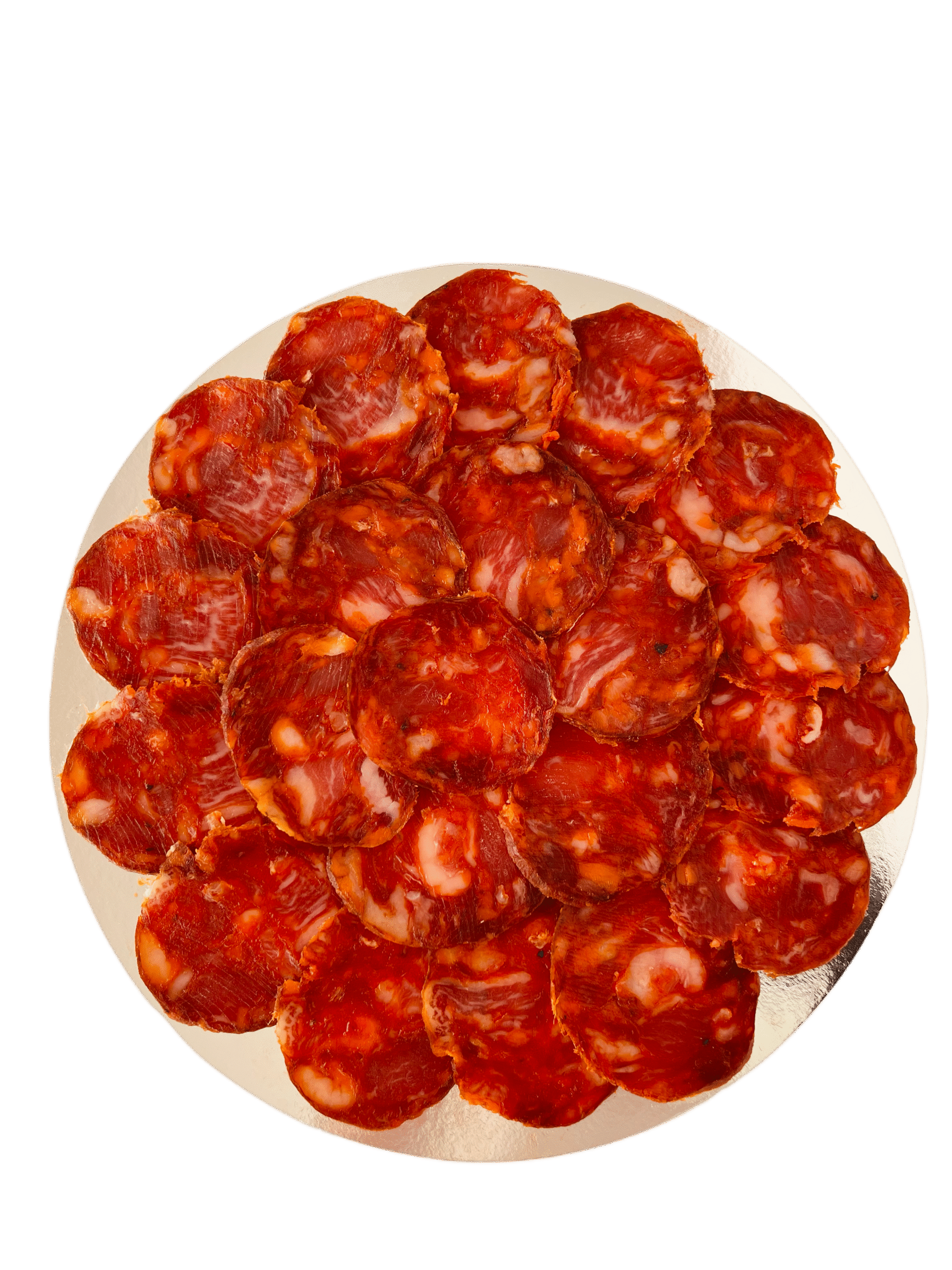 Plato de chorizo de bellota ibérico