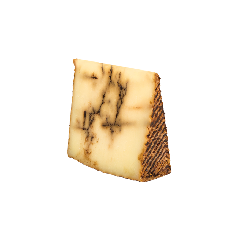 Queso curado de oveja con ajo negro