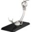 Jamonero Afinox Pectus Silestone base negra