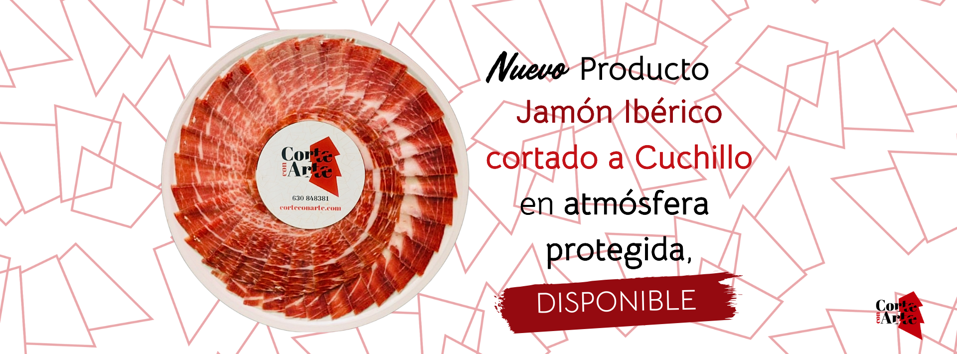 Jamón Ibérico Cortado a cuchillo