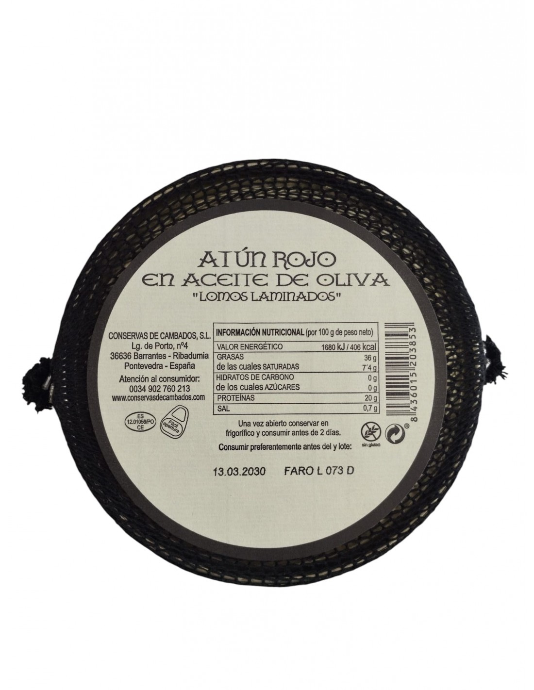 Atún Rojo en Aceite de Oliva "Lomos Laminados" - Imagen 2